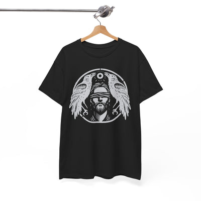 Odin with Hugin and Munin