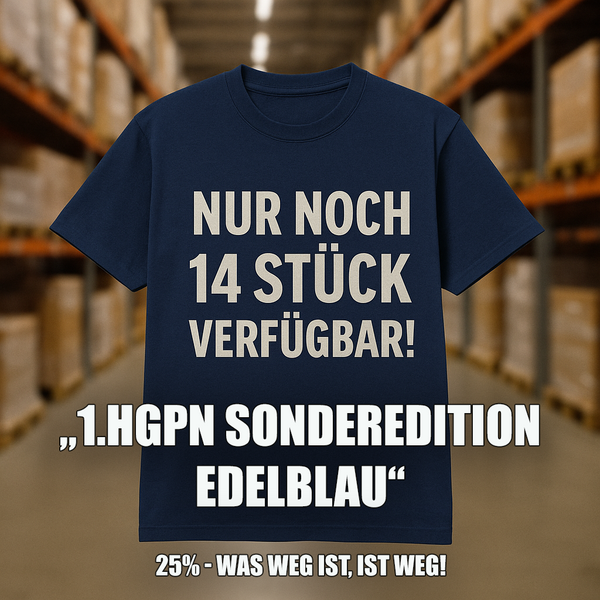 1.HGPN Sonderedition Edelblau – warum dieses Shirt Geschichte schreibt