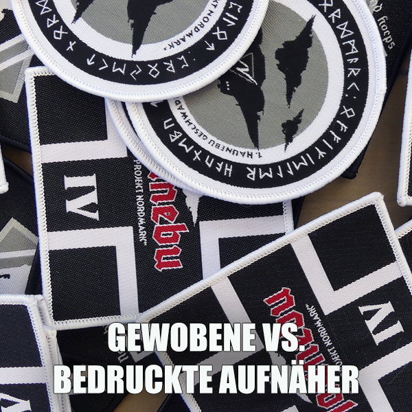 Gewobene Aufnäher oder gedruckte Patches? Ein Leitfaden