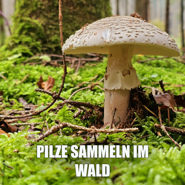 Herbstzeit, Pilze sammeln, aber: Vorsicht!!