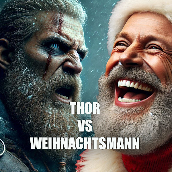 Heidnische Weihnachten - Thor gegen Weihnachtsmann