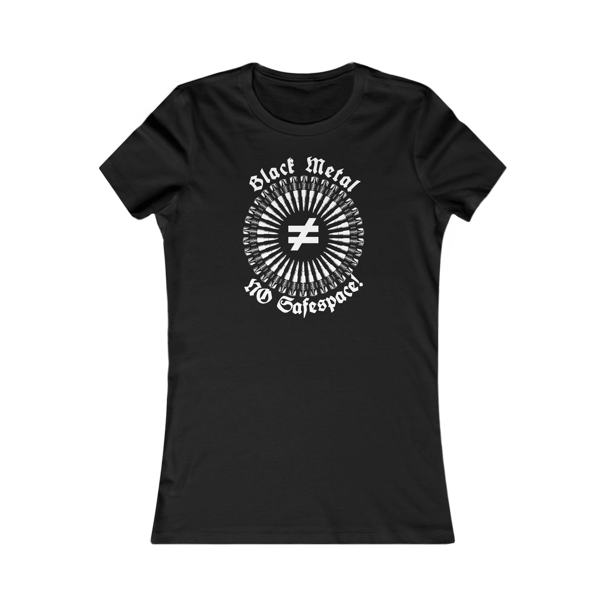 Black Metal No Safespace - Damen T Shirt