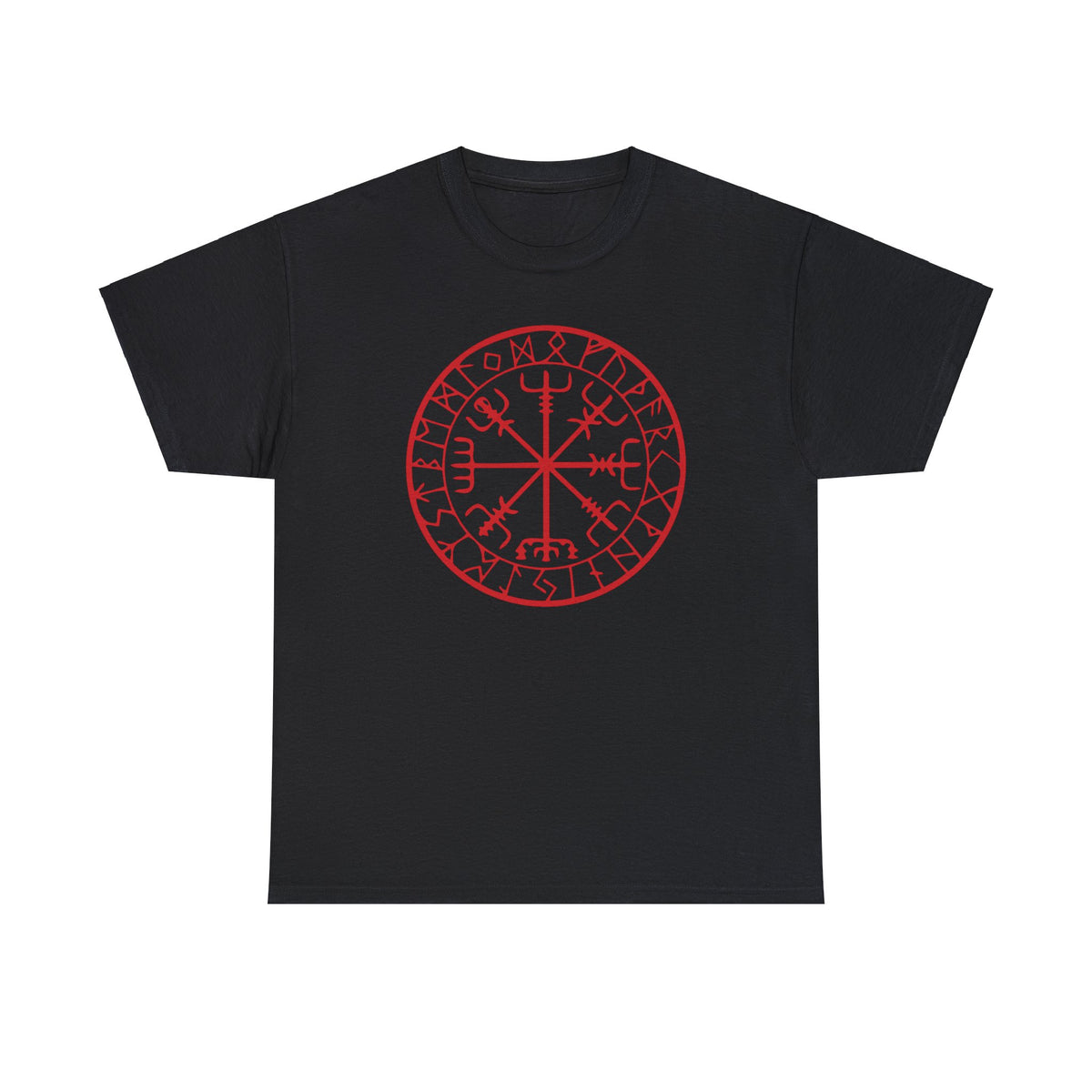 Vegvisir - Wikingerkompass - rot- T-Shirt