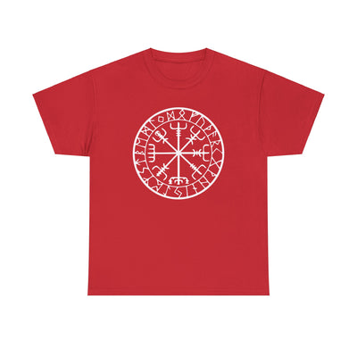 Vegvisir - Viking compass - white - T-shirt