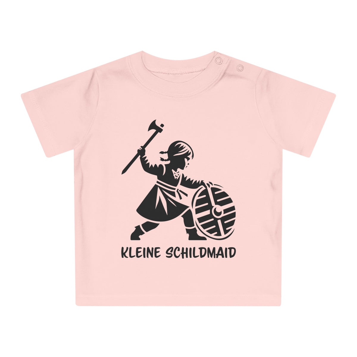Kuscheliges Baby Shirt "Kleine Schildmaid" - Bio-Baumwolle