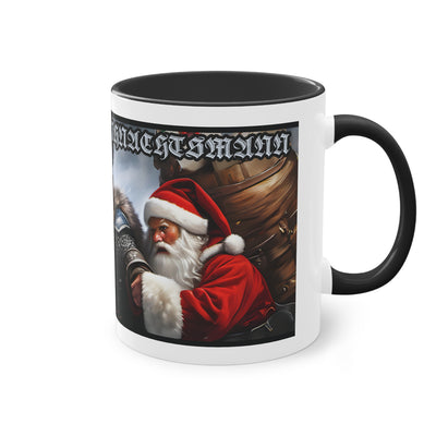 Wodan statt Weihnachtsmann!  - Tasse, zweifarbig