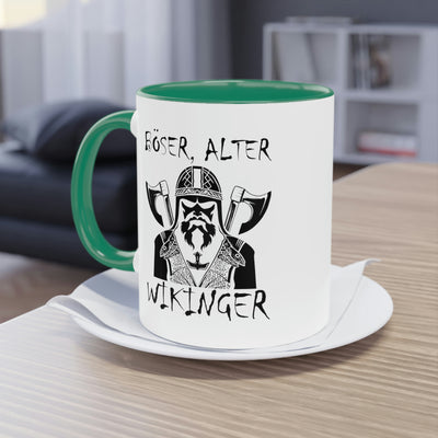 Evil Old Viking - Mug, two-tone
