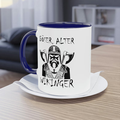 Evil Old Viking - Mug, two-tone