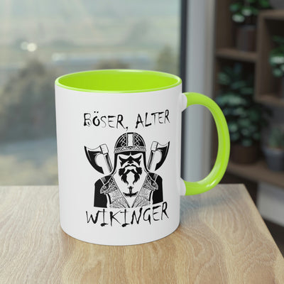 Evil Old Viking - Mug, two-tone