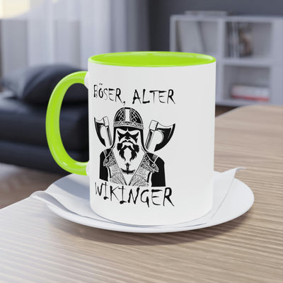 Evil Old Viking - Mug, two-tone