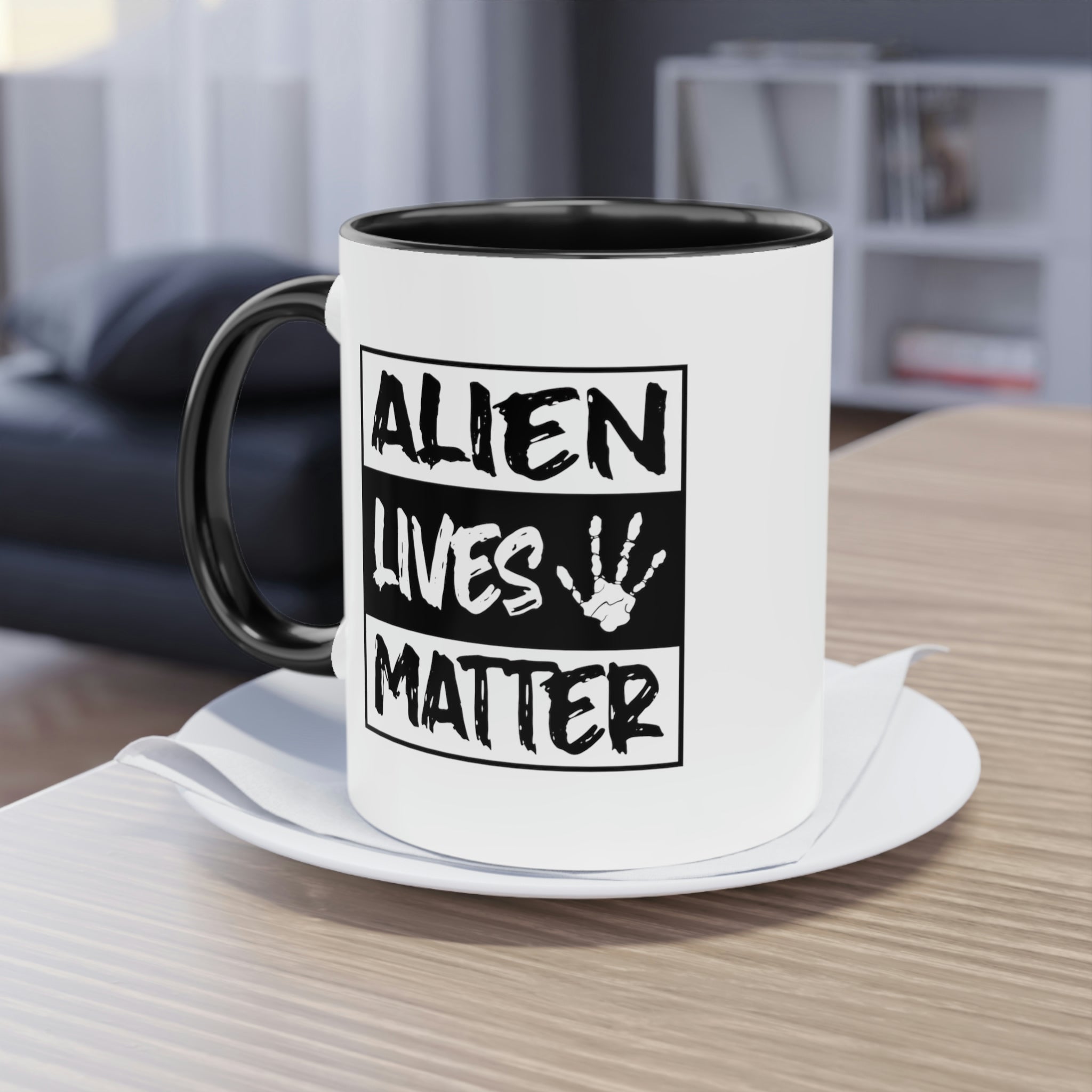 Alien Lives Matter  - Tasse, zweifarbig