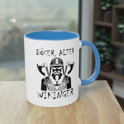 Evil Old Viking - Mug, two-tone