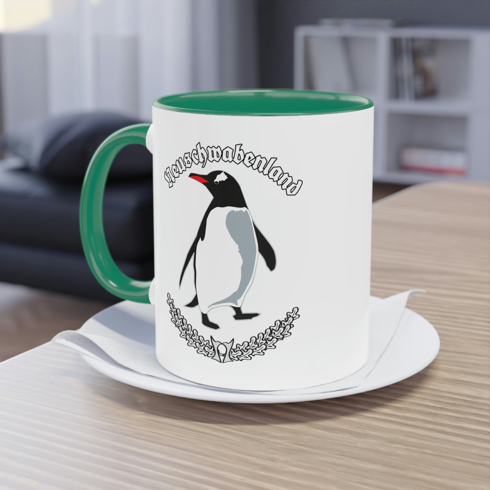 NSL Pinguin - Tasse, zweifarbig