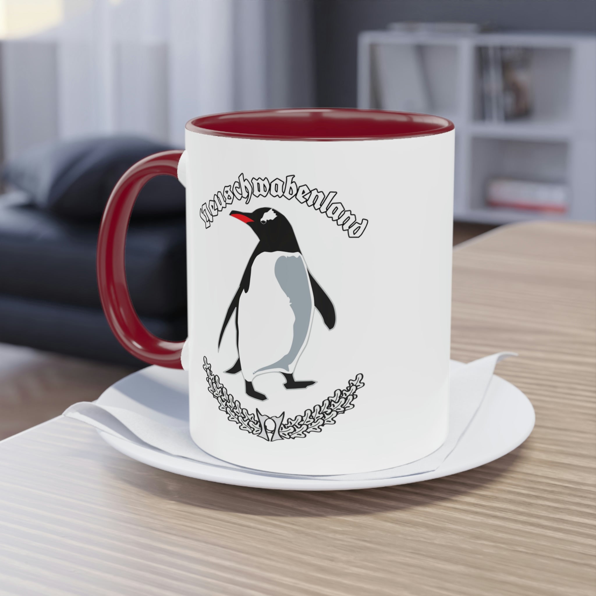 Kaffeetasse Tasse Becher Pinguin total niedlich