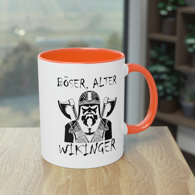 Evil Old Viking - Mug, two-tone