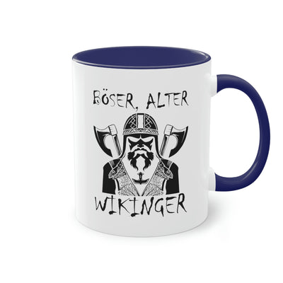 Evil Old Viking - Mug, two-tone