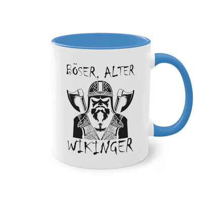 Evil Old Viking - Mug, two-tone